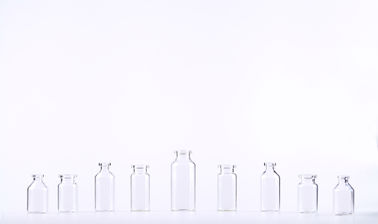 หน้าจอการพิมพ์เภสัชกรรมขวดแก้วล้าง / Vials แก้วทางการแพทย์