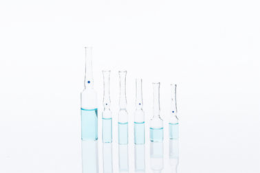 หลอดแก้วทางการแพทย์สีเหลืองอำพัน 1ml 2ml สำหรับฉีด